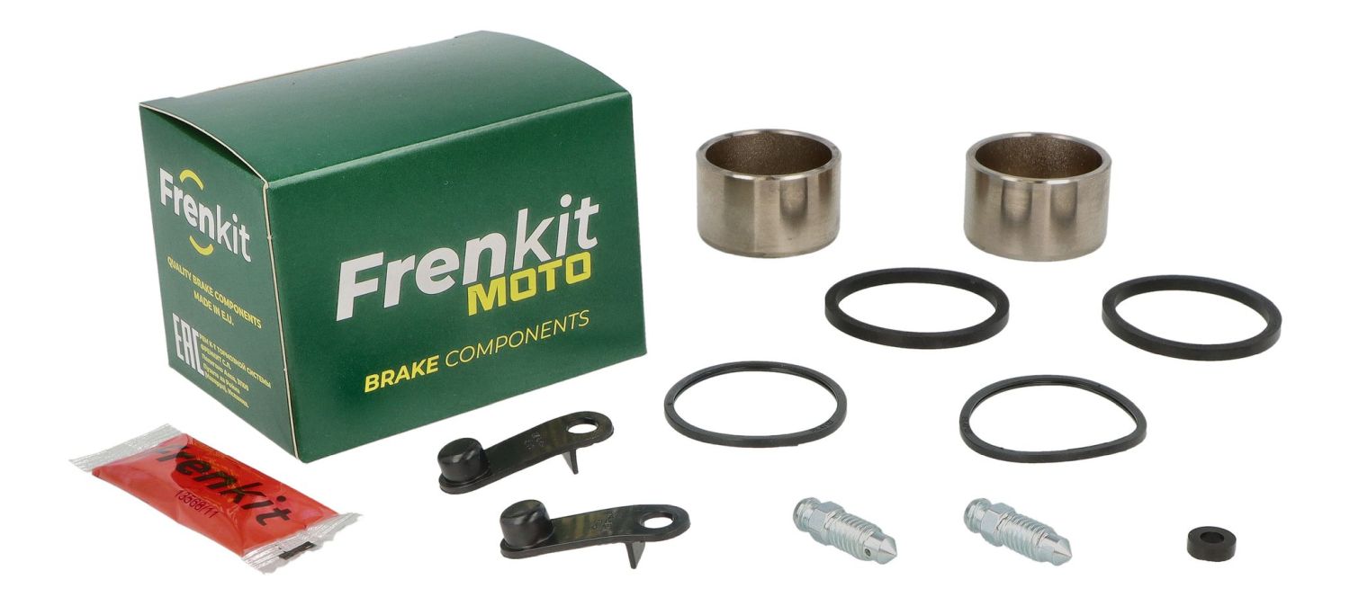 FRENKIT MOTO opravná sada brzdového třmenu (těsnění + písty) NISSIN (píst fi 38mm) zadní HONDA VT 750 C SHADOW '88-'96, KAWASAKI GTR 1400 '09-'16, ZX-14R NINJA '13-'20, ZZ-R 1400 '12-'22