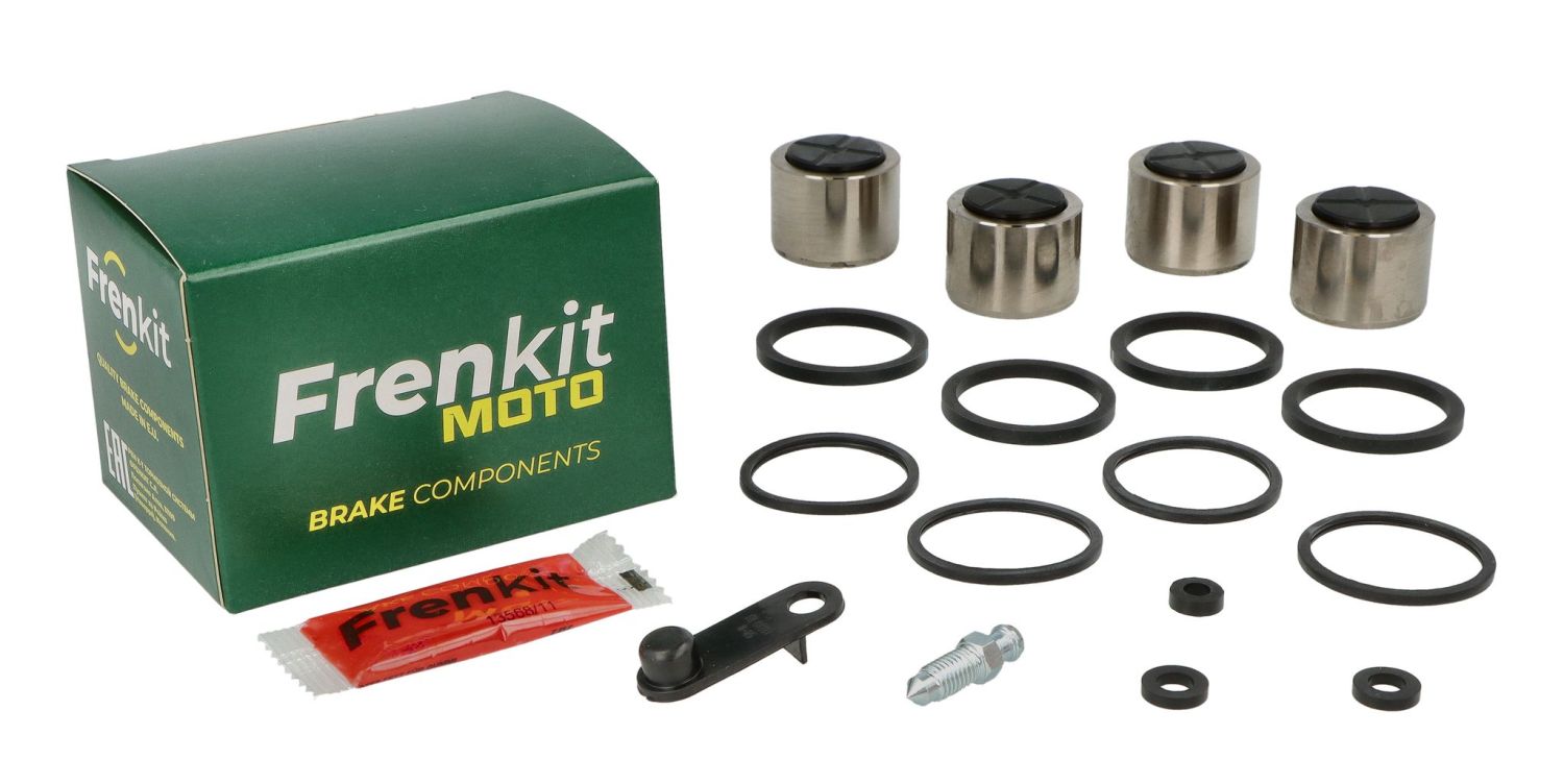 FRENKIT MOTO opravná sada brzdového třmenu (těsnění + písty) TOKICO (píst fi 30mm) přední KAWASAKI GPZ 900 R '90-'96, ZEPHYR 1100 '91-'96, ZZ-R 1100 '90-'92, ZZ-R 500 '90-'94, ZZ-R 600 '90-'92