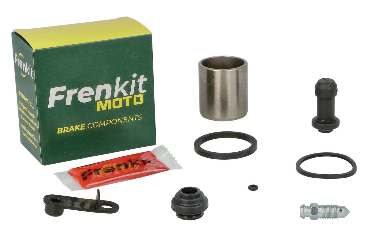 FRENKIT MOTO opravná sada brzdového třmenu (těsnění + písty) NISSIN (píst fi 32mm) zadní HONDA FUTURE 125 '12-'17, WAVE 125 '03-'20, XL 125 V VARADERO '01-'12, XRM 125 '07-'21