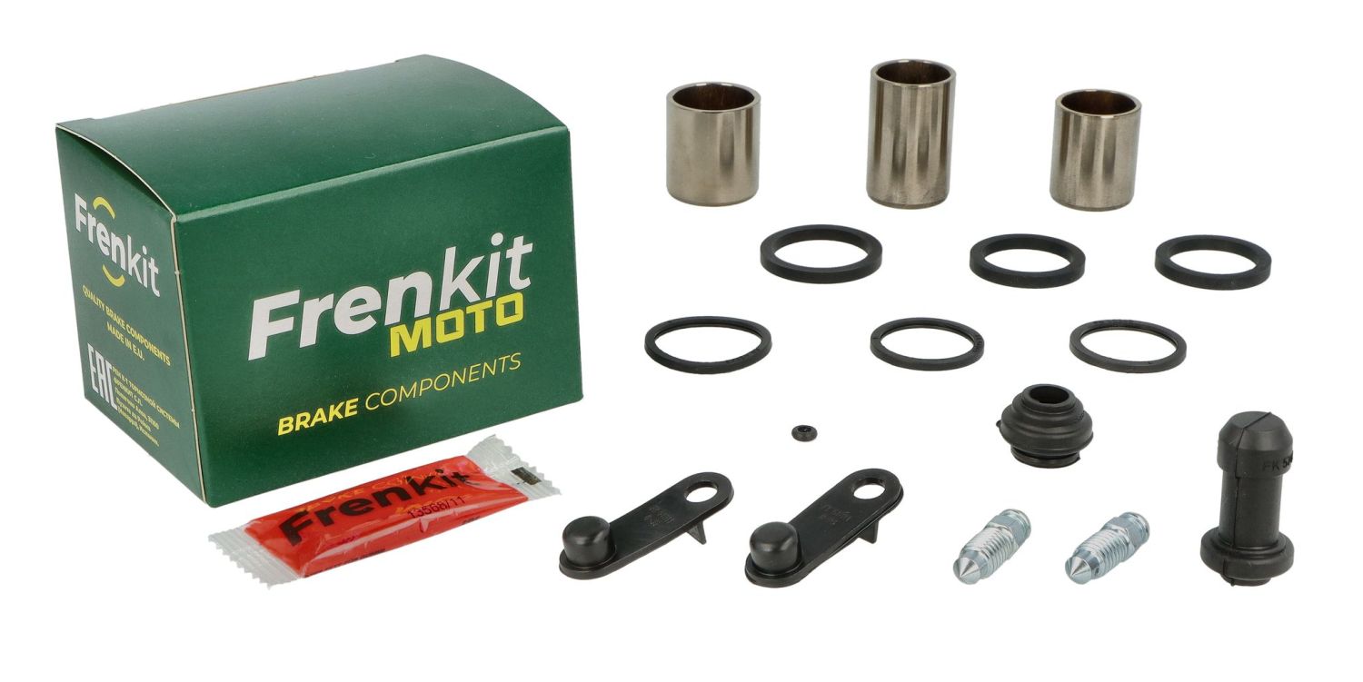 FRENKIT MOTO sada pro opravu brzdového třmenu (těsnění + písty) NISSIN (píst fi 23 / 23 / 25mm) přední HONDA LEAD 110 '09-'15, PCX 125 '10-'16, VISION 110 '11-'15