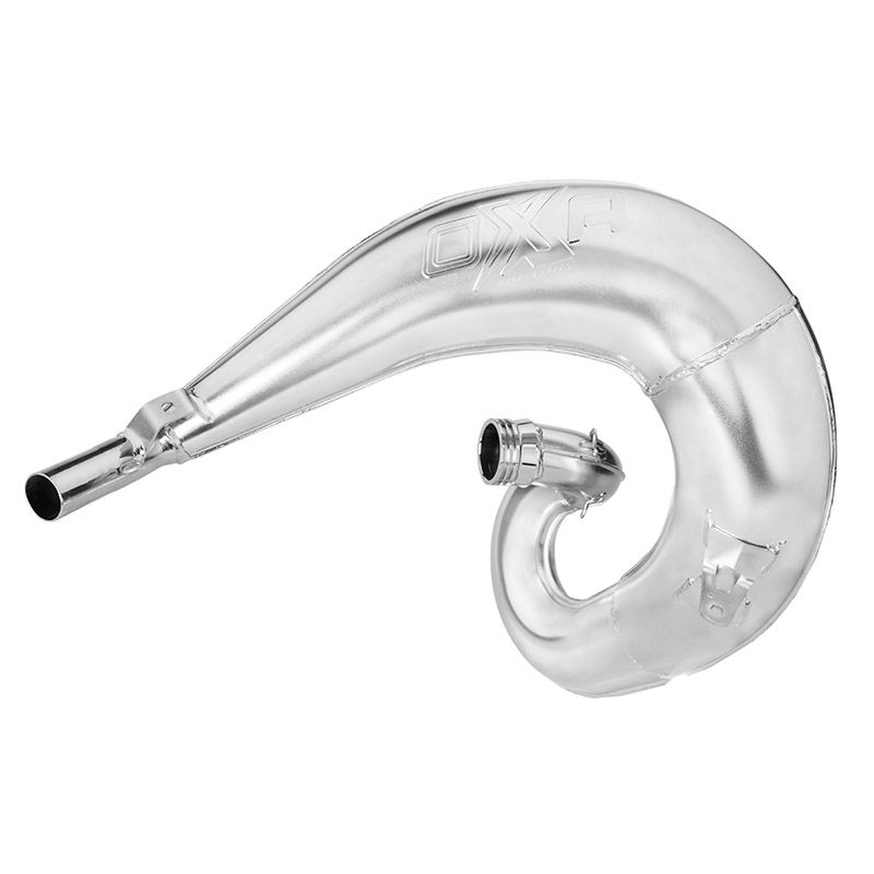 OXA FACTORY difuzor (rezonanční trubka) FRONT EXHAUST PIPE CHROME X8 SHERCO 250 300 2T '13-'18
