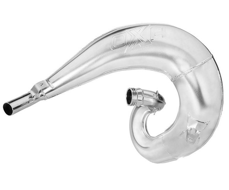 Levně OXA FACTORY difuzor (TUBA rezonanční) FRONT EXHAUST PIPE chrom YAMAHA YZ 250 99-23, FANTIC XX 250 (064030002-PDA0403) (OXA FACTORY difuzor (TUBA)