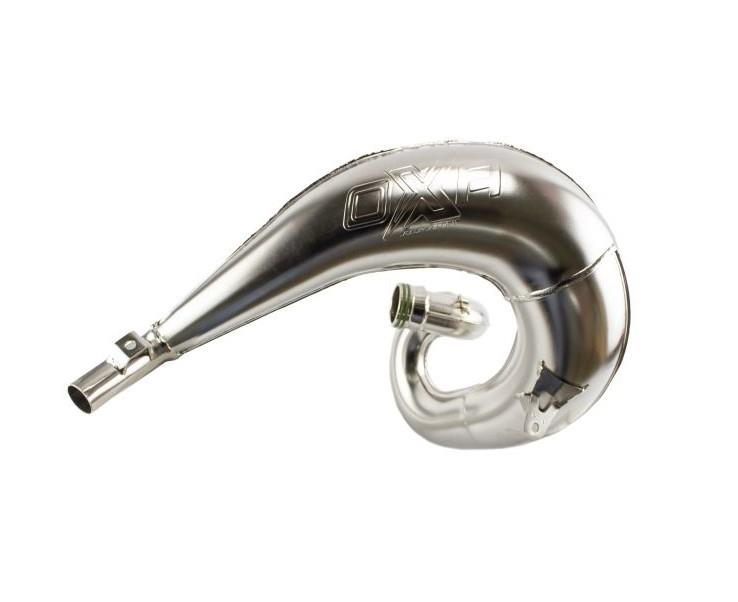OXA FACTORY difuzor (TUBA rezonanční) FRONT EXHAUST PIPE chrom KTM SX / EXC 250 / 300 12-16, HUSQVARNA TC / TE 250 / 300 14-16 (064050102-PDA0201)