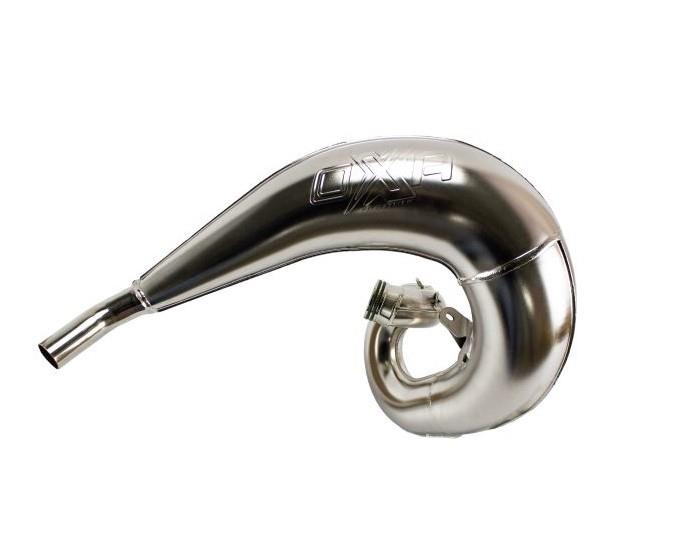 Levně OXA FACTORY difuzor (TUBA rezonanční) FRONT EXHAUST PIPE chrom KTM EXC 250 / 300 TPI 20-23, HUSQVARNA TE 250 / 300 20-23, GAS GAS EC 250 / 300 21-23