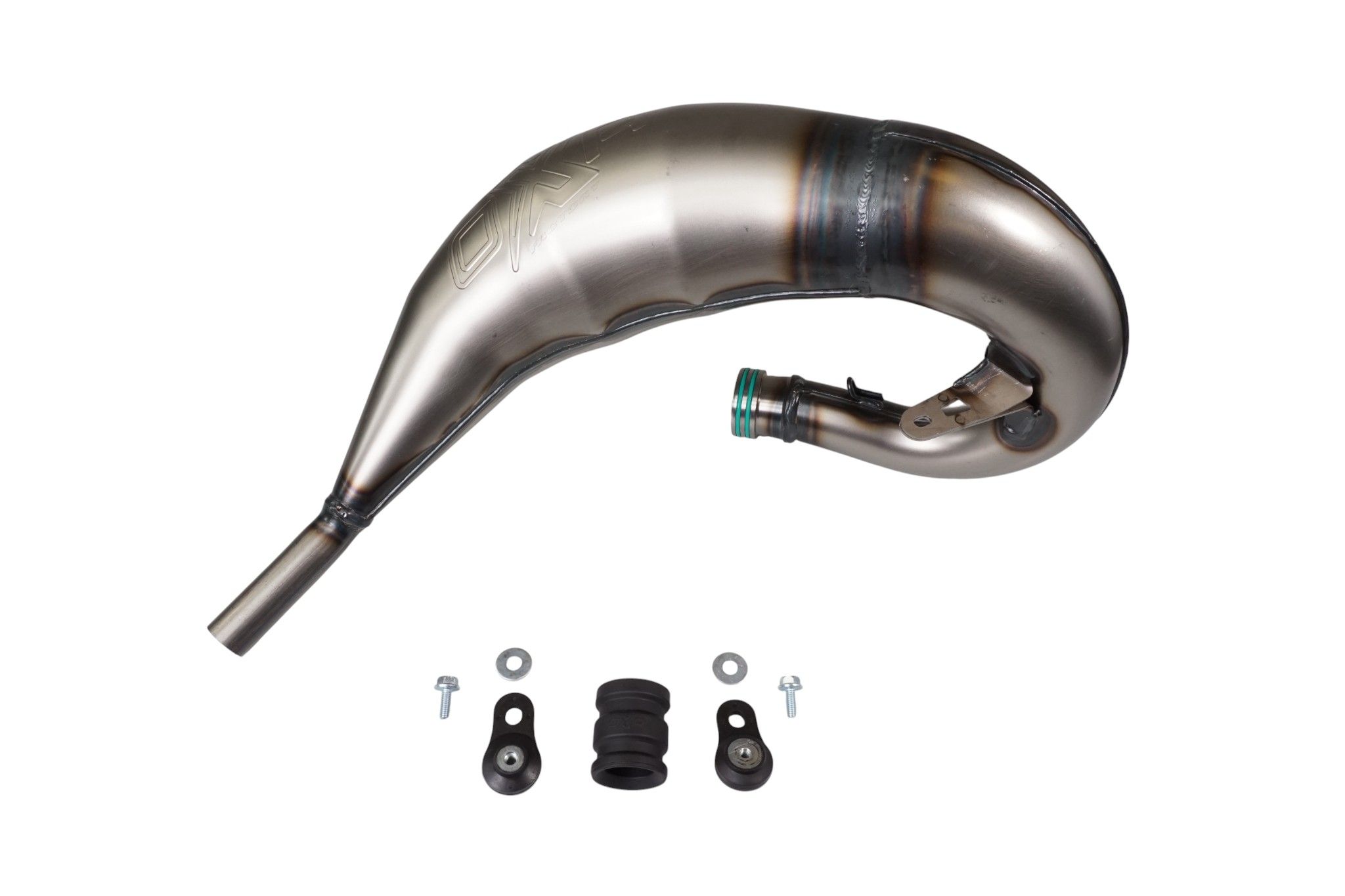 OXA FACTORY difuzor (TUBA rezonanční) FRONT EXHAUST PIPE závodní STEEL X8 KTM SX 125 23-25 (OXA FACTORY difuzor (TUBA rezonanční) FRONT EXHAUST PIPE)