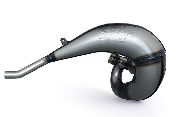 OXA FACTORY difuzor (rezonanční trubice) FRONT EXHAUST PIPE závodní STEEL GP EDITION SPECIAL SERIES KTM SX 250 / 300 '23-'25 , EXC 250 / 300 TBI '24-'26 , HUSQVARNA TC 250 '23-'25 , TE 250 / 300 '23-'25 , GAS GAS EC / EX 250 / 300 '24-'25 MC 250
