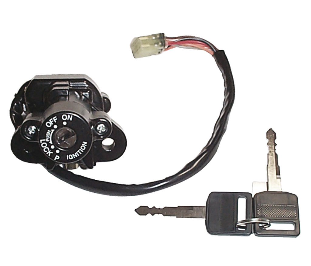 V PARTS (VICMA) spínač zapalování SUZUKI GZ 125/250 98-07, GSF 600 00-04, GSF 1200 01-05, GSXR 600 97-00, GSXR 700 96-99 (6543)