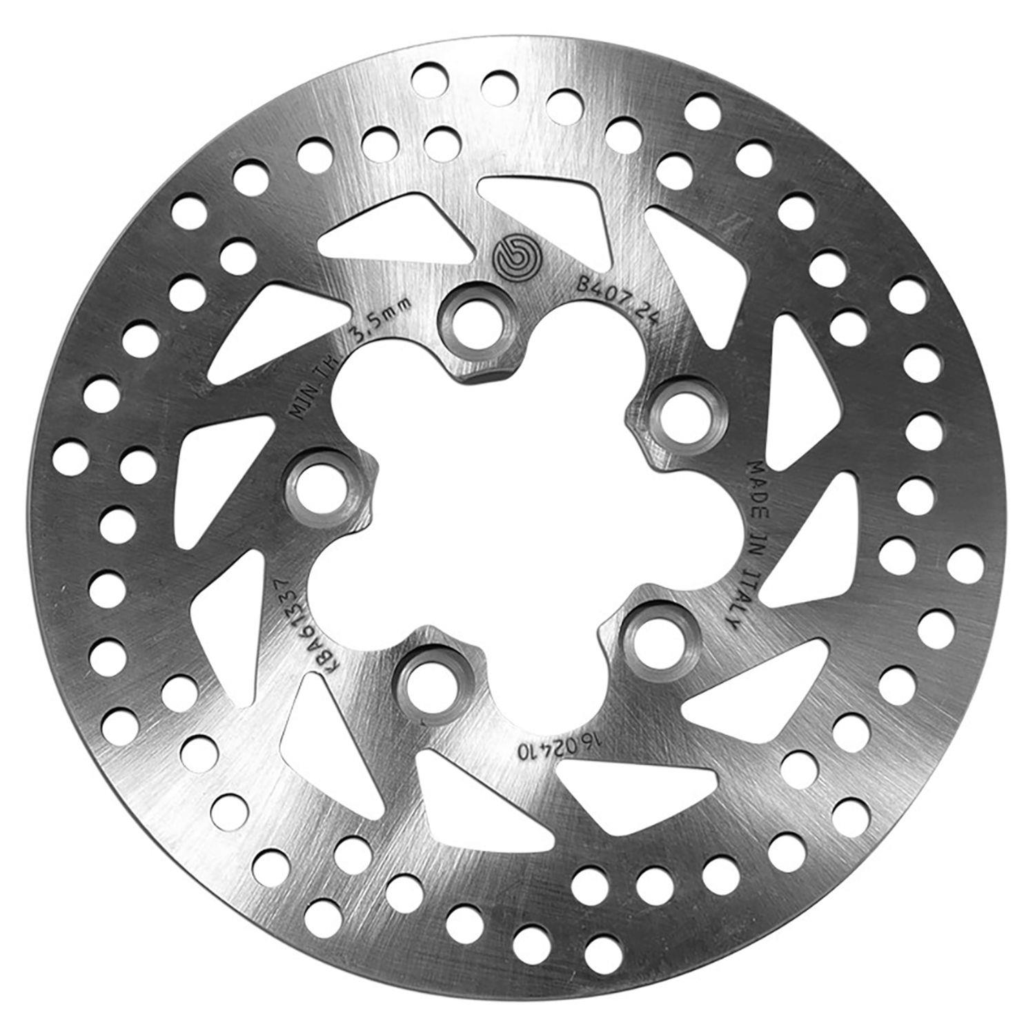 BREMBO zadní brzdový kotouč KYMCO BET WIN 125 '03-'06, DINK 125 / 150 '06-'15, GRAND DINK / MILER 125 / 150 '01-'07, DINK 200 '06-'15, YAGER 200 '07-'13, BET WIN / GRAND DINK 250 '00-'06, YUP 250 '03-'06 (200X58X4MM) (5X10,5MM)
