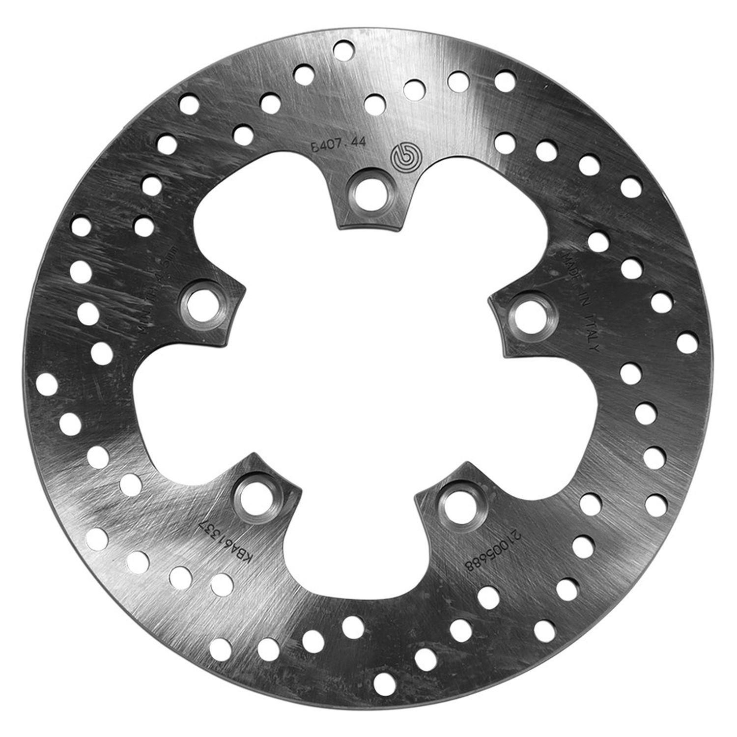 BREMBO zadní brzdový kotouč SUZUKI GSX-R 1000 '01-'16, SV 1000 '03-'07, TL 1000 '97-'02, GSX-R 600 / 750 '96-'17, SV 650 '03-'11 (220X89X5MM) (5X10,5MM)