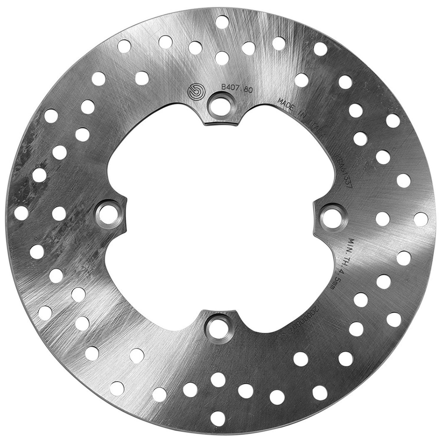 BREMBO zadní brzdový kotouč HONDA FORZA 125 '15-'23, CB 750 SEVEN FIFTY '92-'03, FJS 400 SILVERWING '06-'08, XL 600 / 650 V TRANSALP '91-'07, XL 700 V TRANSALP '08-'13 (240X105X5MM) (4X10,5MM)