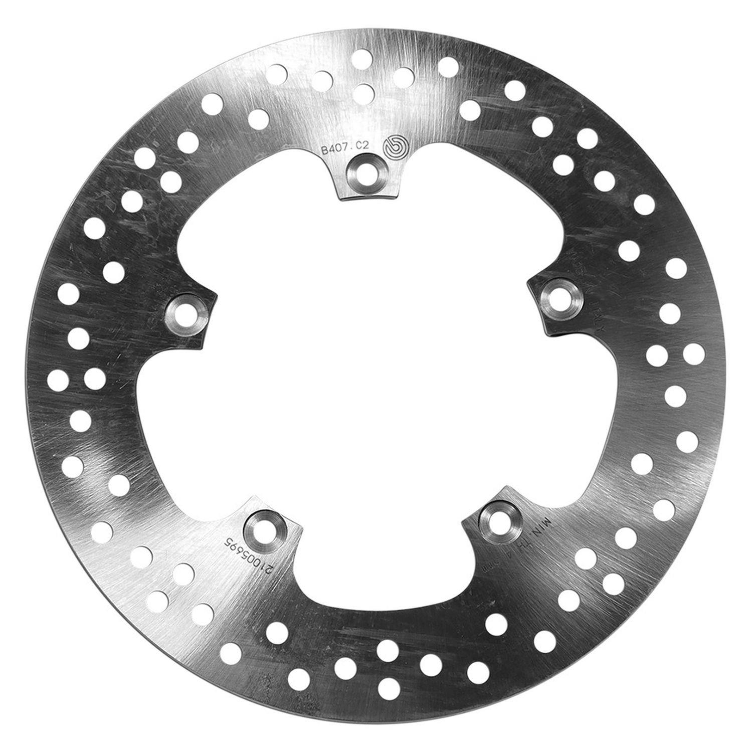BREMBO přední brzdový kotouč YAMAHA X-MAX 125 '06-'17, XSR 125 '21-'24, MAJESTY 400 '04, zadní YAMAHA FZ8 '10-'16 (267X132X5MM) (5X8,5MM)