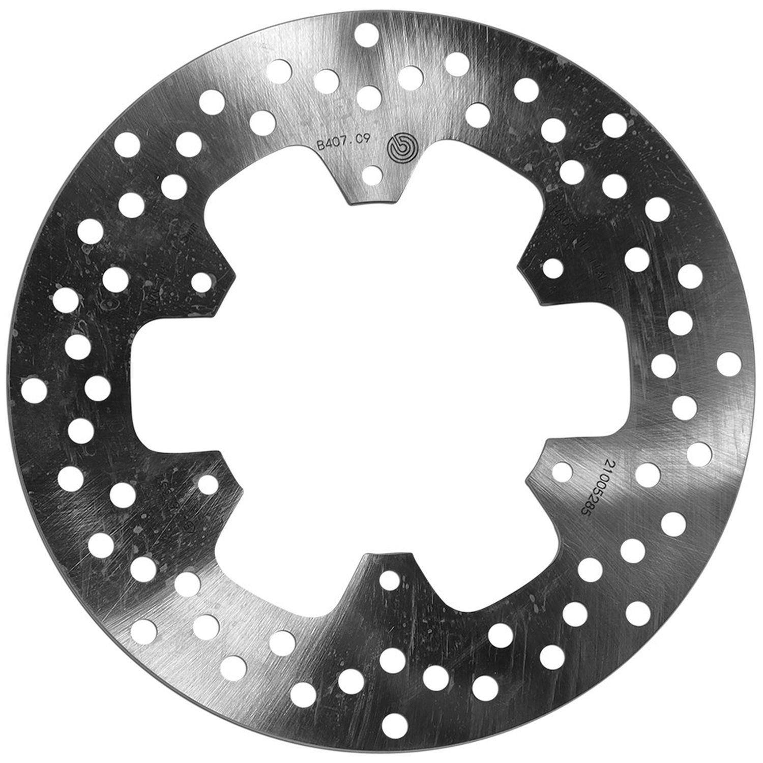 BREMBO přední brzdový kotouč ITALJET 250 JUPITER '01-'02, zadní YAMAHA 750 XTZ SUPER TENERE '89-'00 (245X115X5MM) (6X6,5MM)