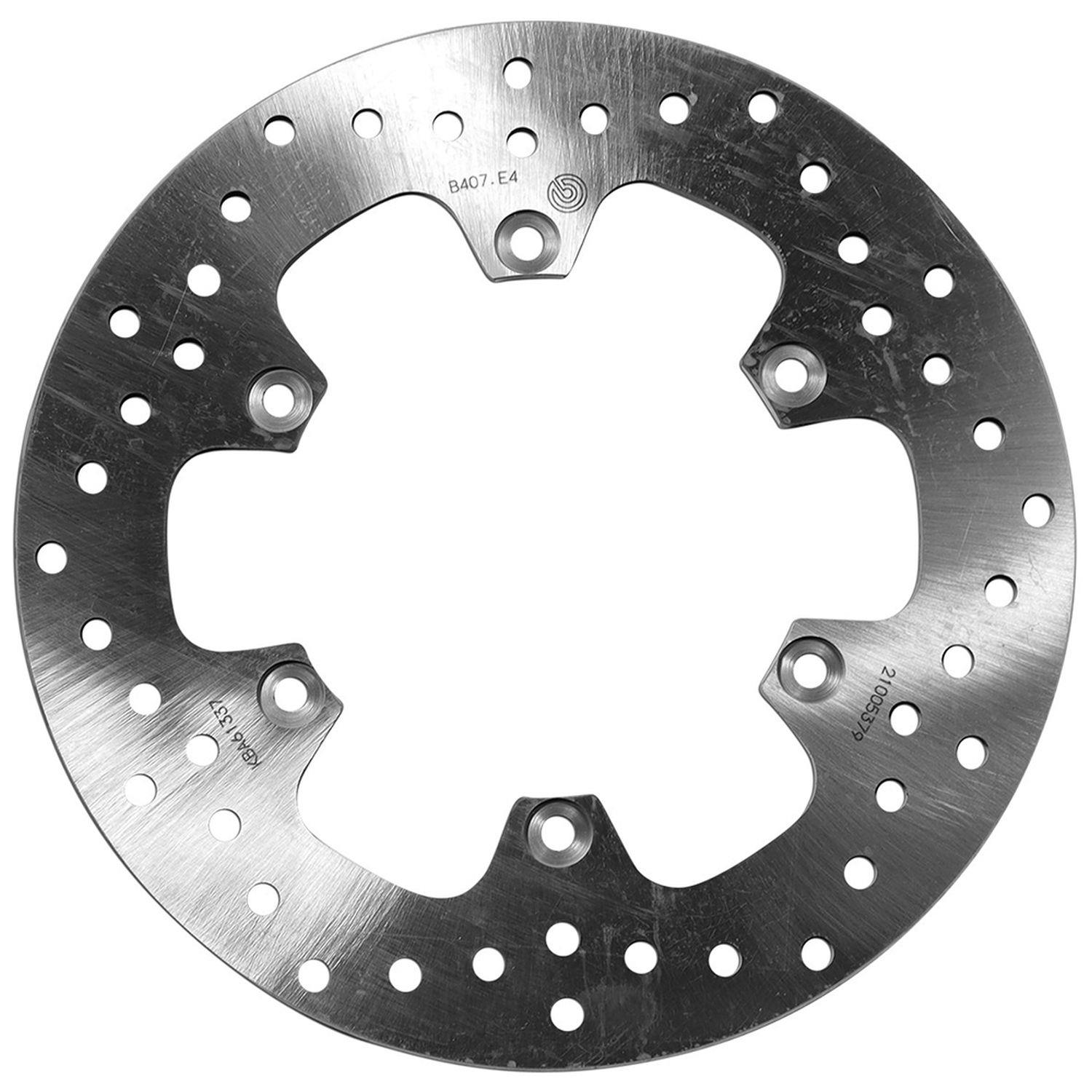 BREMBO přední / zadní brzdový kotouč YAMAHA BT 1100 BULDOG '02-'06, XV 1100 VIRAGO '89-'99, XJR 1200 / 1300 '95-'17, MT-01 '05-'12, T-MAX 500 '01-'12 (267X132X5MM) (6X8,5MM)