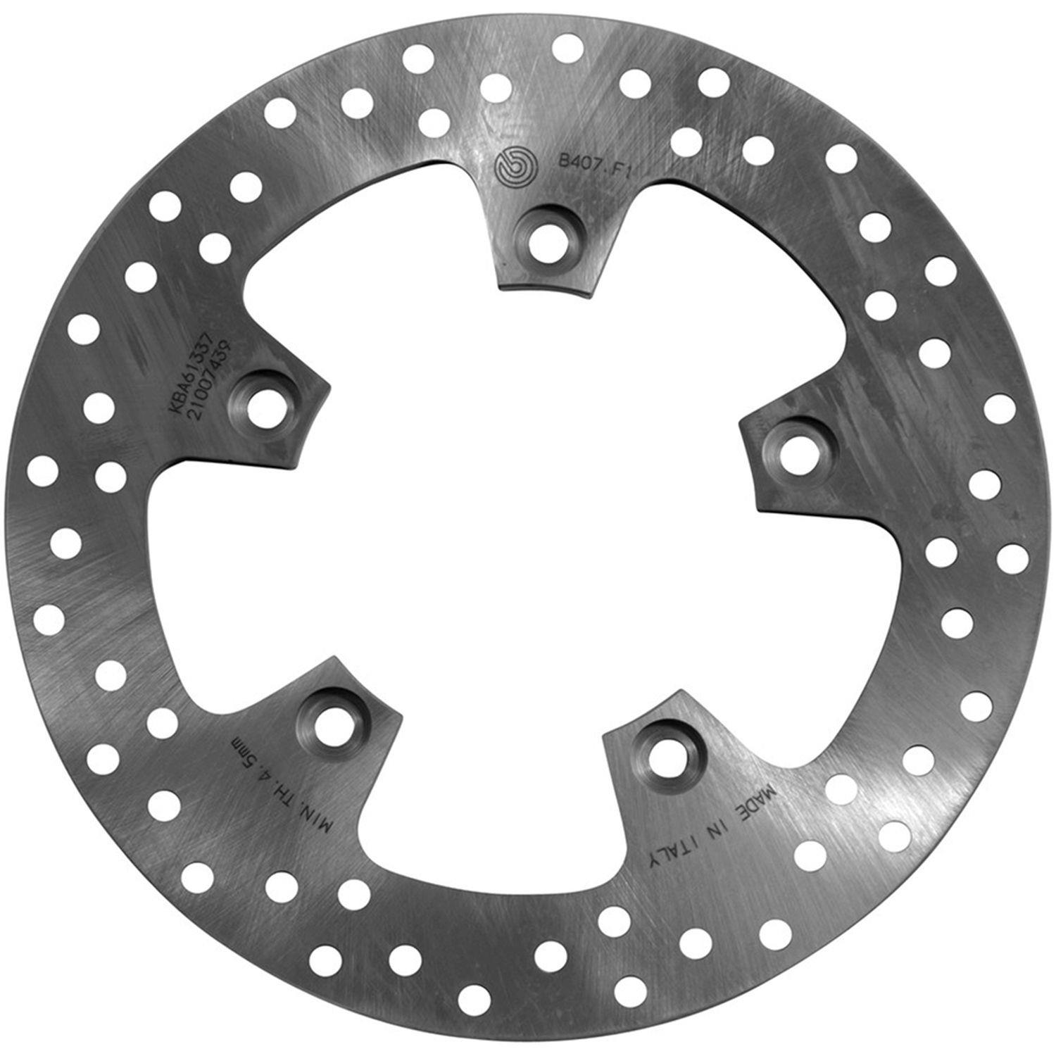 BREMBO zadní brzdový kotouč KTM DUKE 690 '08-'19, LC8 950 SUPERMOTO '05-'08, LC8 990 SUPER DUKE '05-'13, LC8 990 SUPERMOTO '09-'13 (240X107X5MM) (5X8,5MM)