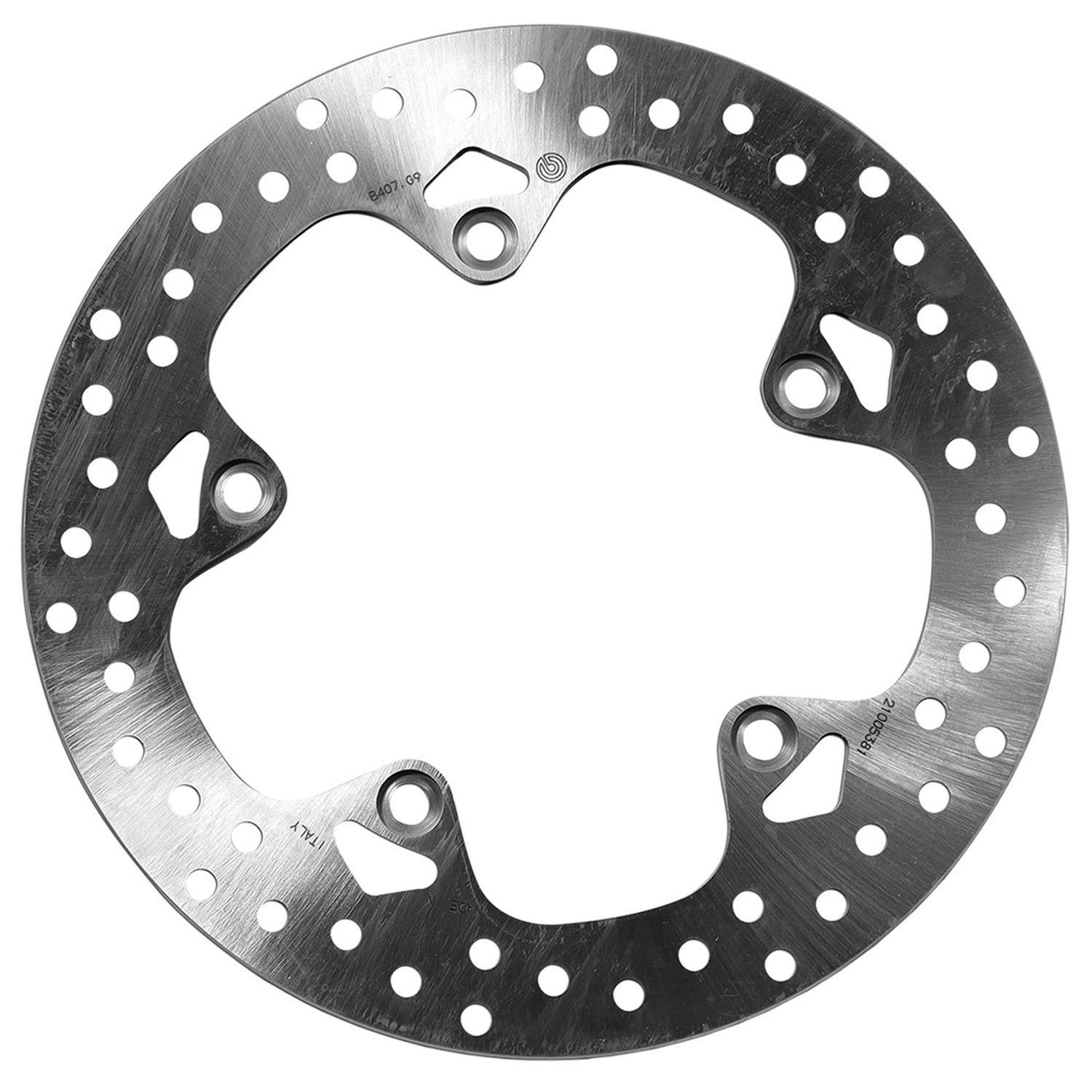 BREMBO zadní brzdový kotouč BMW R 1200 GS / ADVENTURE '13-'18, R 1200 R / RS '15-'18, R 1200 RT '14-'18, R 1250 GS / ADVENTURE '19-'24, R 1200 R / RS / RT '19-'25, F 900 GS / ADVENTURE '24-'25 (276X136X5MM) (5X10,5MM)