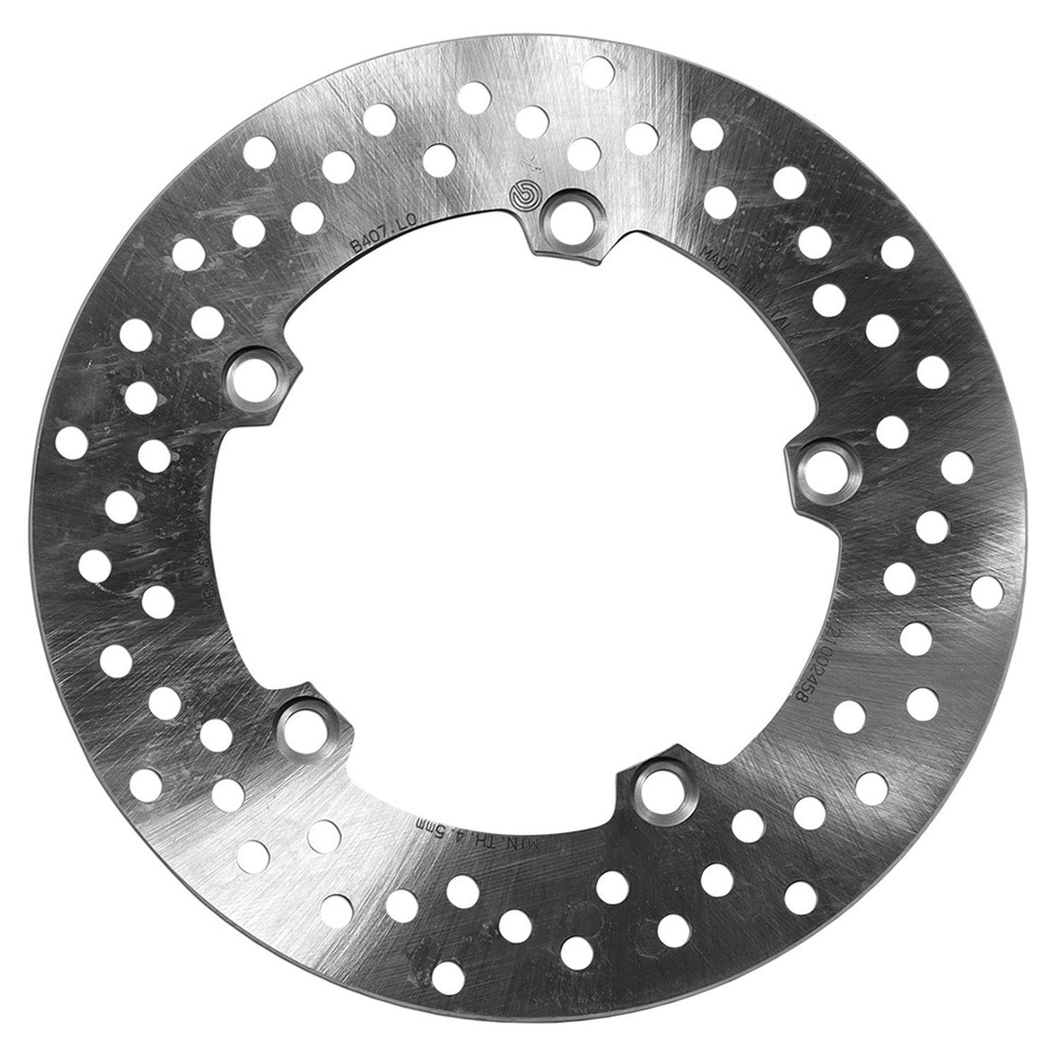 BREMBO zadní brzdový kotouč YAMAHA MT-07 '14-'24, MT-07 TRACER GT '16-'20, TRACER 7 '21-'24, XTZ 700 TENERE '21-'26, YZF-R7 '22-'24, MT-09 '13-'22, XSR 900 '22-'24 (245X132X5MM) (5X10,5MM)