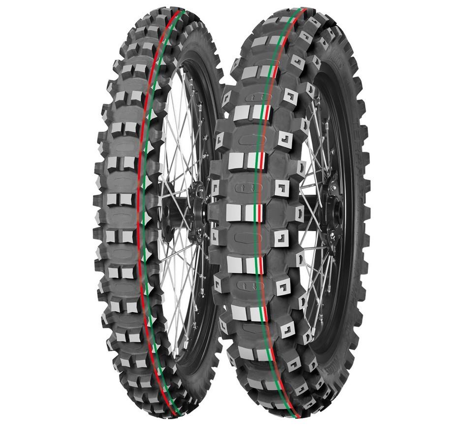 MITAS 90/100-16 TERRA FORCE-EX MH SUPER SOFT (DVOJITÝ ZELENÝ PROUŽEK) 51M TT ZADNÍ DOT 2024 (náhradní:70000213) (MITAS 90/100-16 TERRA FORCE-EX MH)