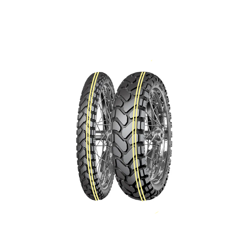 MITAS 150/70B18 ENDURO TRAIL+ DAKAR (DVOJITÝ žlutý PASEK) 70H TL/TT M+S ZADNÍ DOT 2024 (náhradní:70000555) (MITAS 150/70B18 ENDURO TRAIL+ DAKAR)