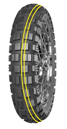 MITAS 170/60B17 ENDURO TRAIL XT DAKAR 72T TL/TT M+S (DVOJITÝ žlutý PASEK) ZADNÍ DOT 2024 (MITAS 170/60B17 ENDURO TRAIL XT DAKAR 72T TL/TT M+S)