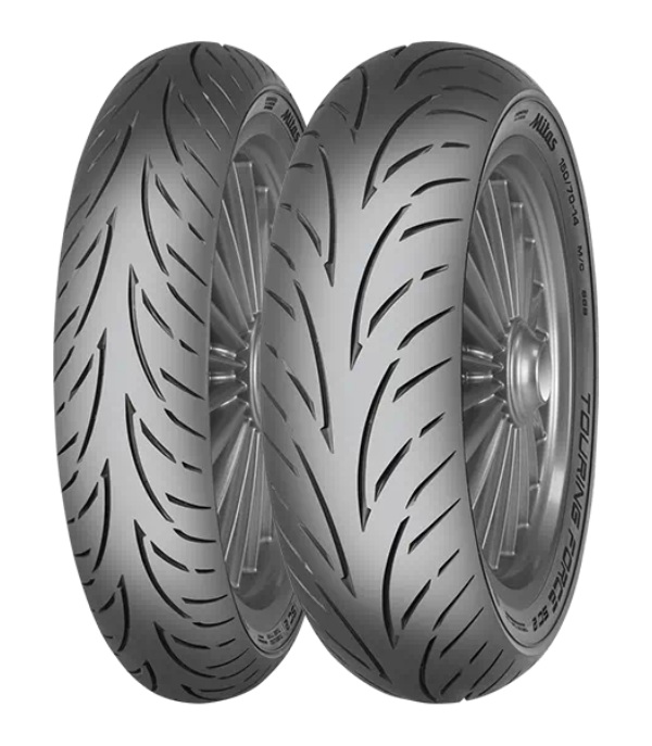 MITAS 120/70-12 TOURING FORCE-SC 2 REINF 58S TL/TT PŘEDNÍ/ZADNÍ DOT 2025