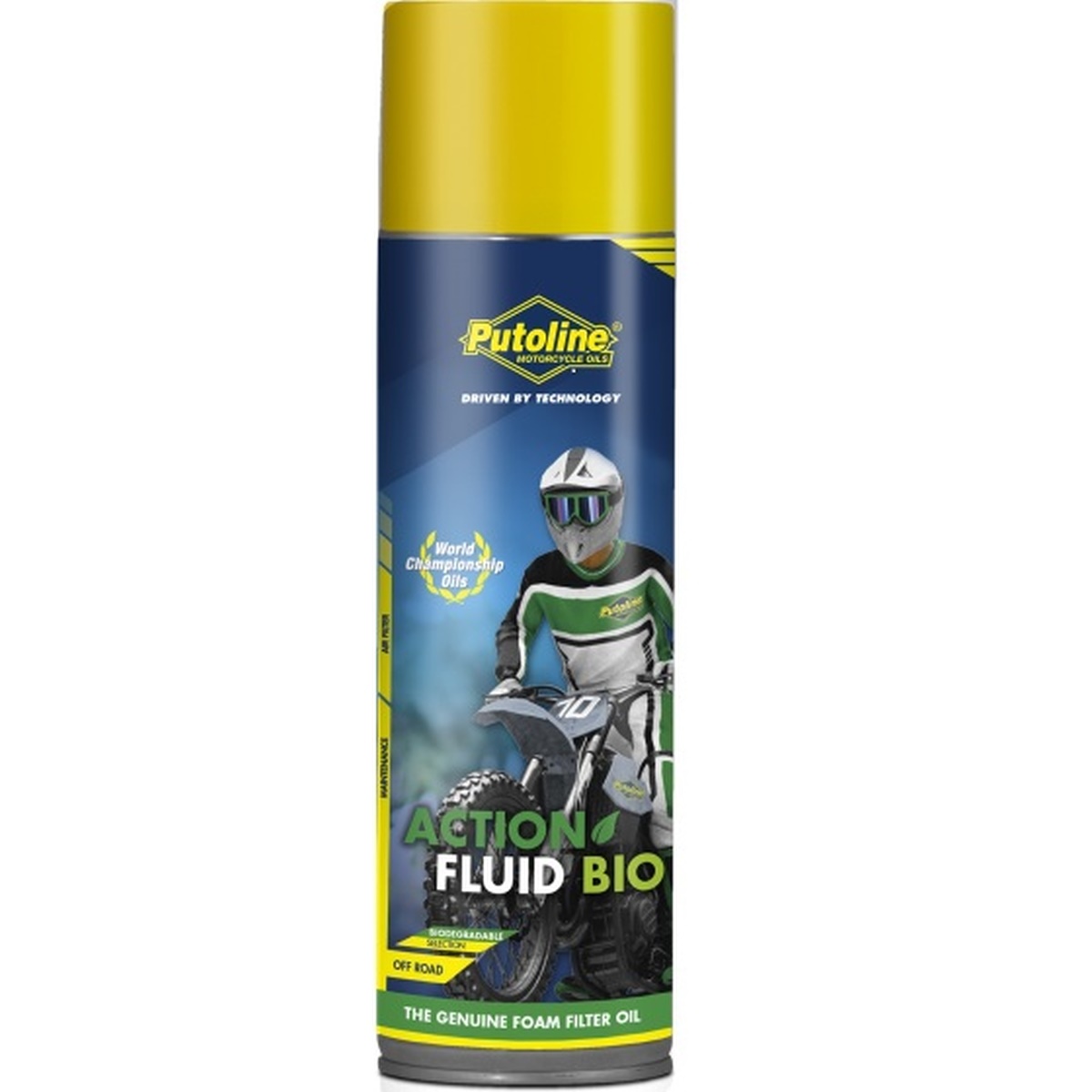 Levně PUTOLINE ACTION FLUID BIO sprej AIR FILTER OIL kapalina pro namáčení vzduchového filtru 600ML (AKC) (PUTOLINE ACTION FLUID BIO sprej AIR FILTER OIL)