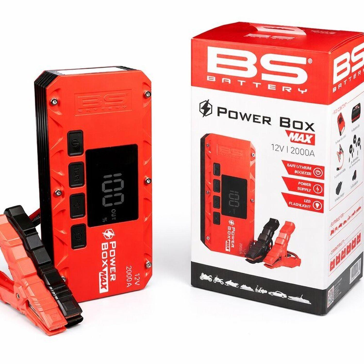 Levně BS 2026/01 startovací zařízení POWER BOX MAX PB02 (JUMP startér, POWERBANK, BOOSTER) 20000MAH (74WH) s LATARKĄ (EL) (8) (BS 2026/01 startovací)