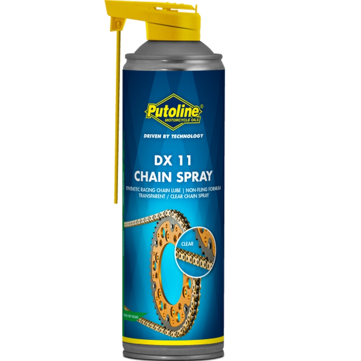 PUTOLINE mazivo do řetězu DX 11 CHAIN sprej 500ML (AKC)