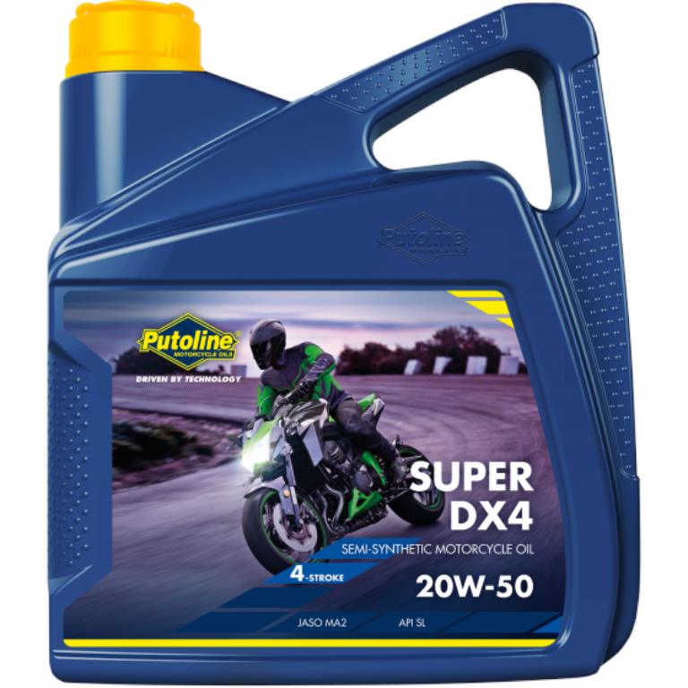 PUTOLINE motorový olej 4T SUPER DX4 20W50 4L (AKC) (PUTOLINE motorový olej 4T SUPER DX4 20W50 4L (AKC))