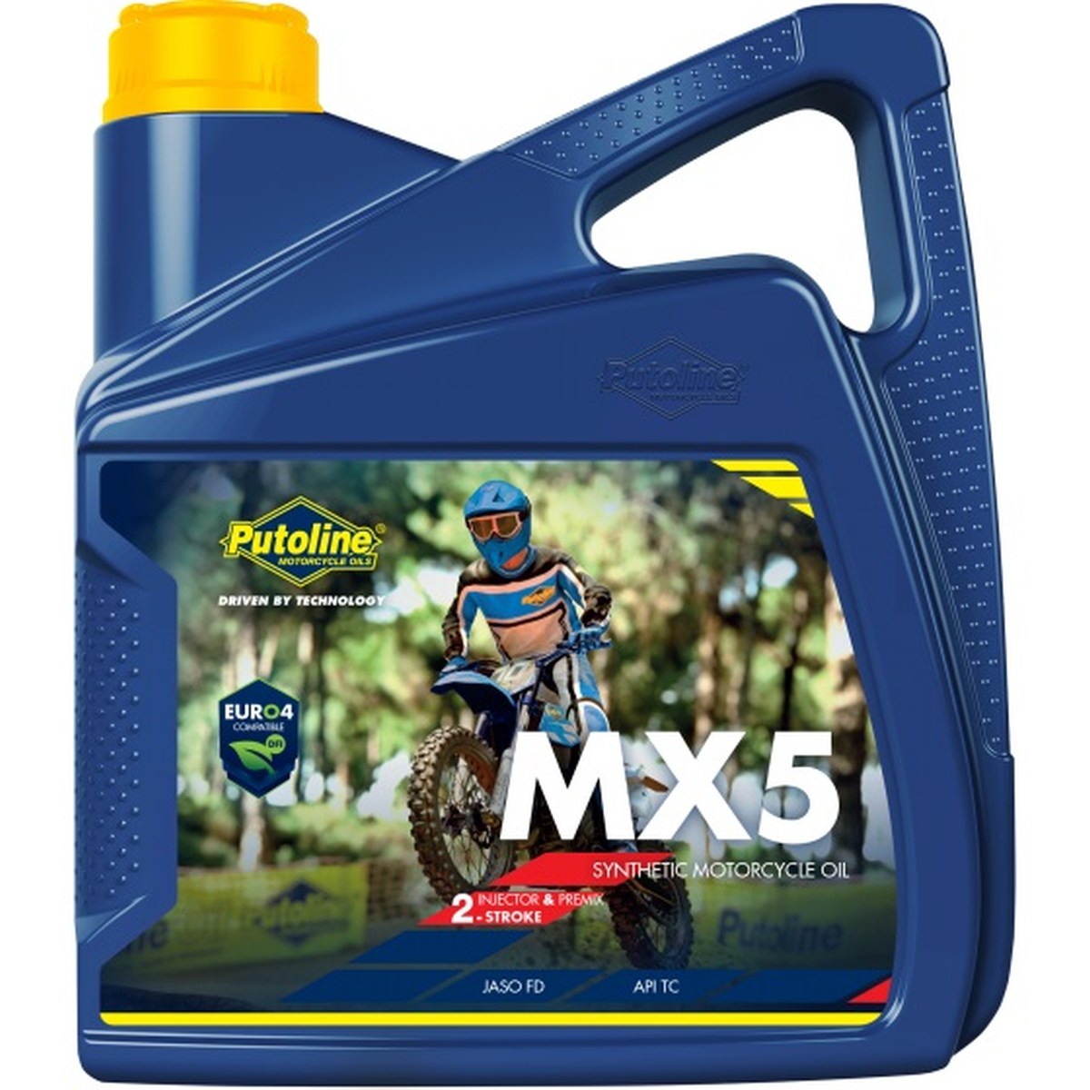 PUTOLINE 2T směsný olej 100% syntetic MX 5 4L (AKC) (PUTOLINE 2T směsný olej 100% syntetic MX 5 4L (AKC))