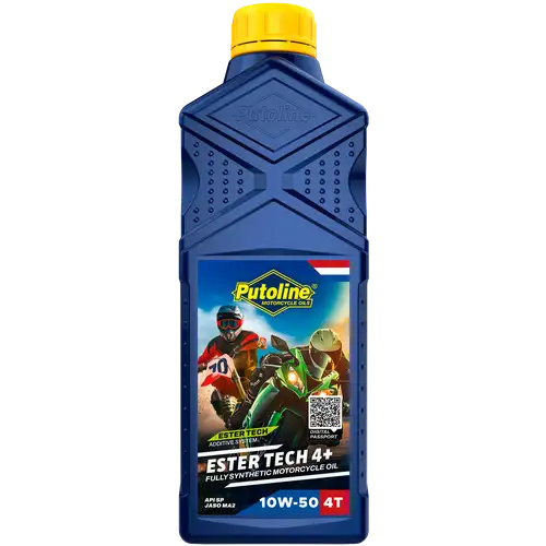 PUTOLINE motorový olej 4T ESTER TECH 4+ 10W50 1L (AKC)