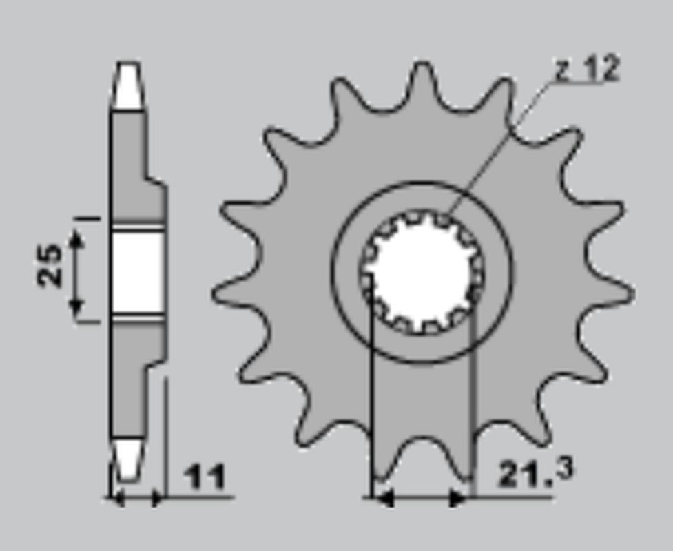 JR sprocket front 727 15 (82415jt) (JTF824.15) (72715JR)