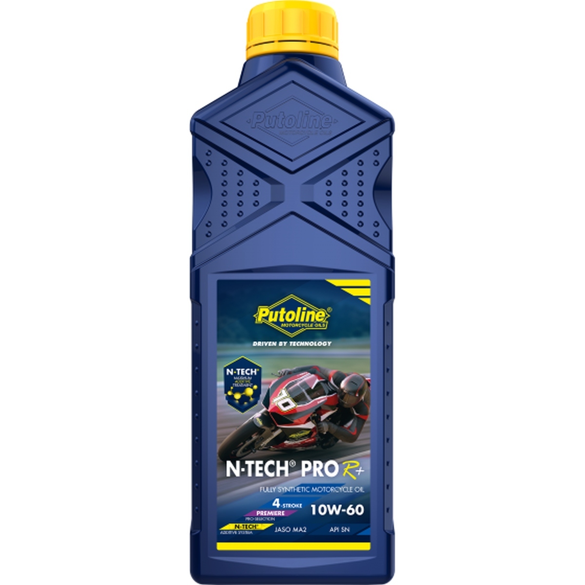 PUTOLINE motorový olej 4T 100% syntetic N-TECH® PRO R+ 10W60 1L (AKC) (PUTOLINE motorový olej 4T 100% syntetic N-TECH® PRO R+ 10W60 1L (AKC))