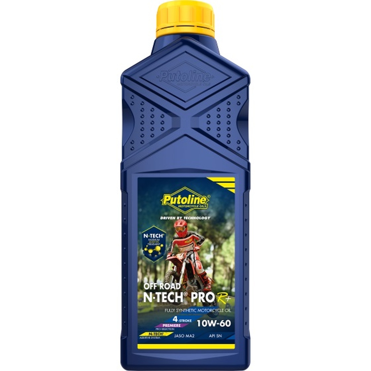 PUTOLINE motorový olej 4T 100% syntetic N-TECH® PRO R+ OFF ROAD 10W60 1L (AKC) (PUTOLINE motorový olej 4T 100% syntetic N-TECH® PRO R+ OFF ROAD 10W60)
