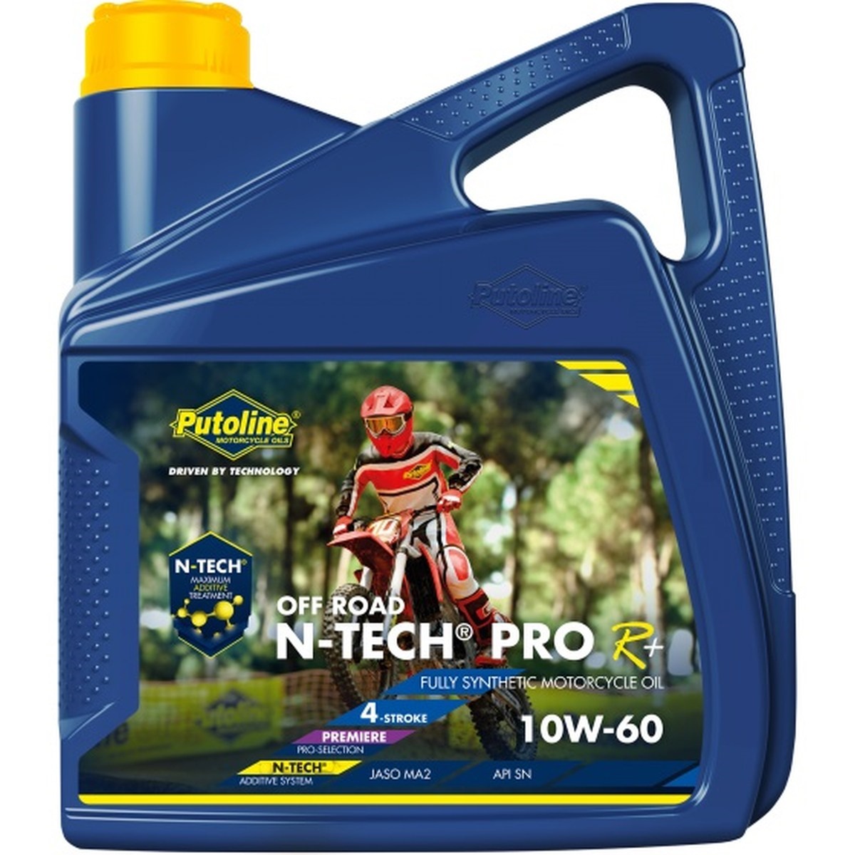 PUTOLINE motorový olej 4T 100% syntetic N-TECH® PRO R+ OFF ROAD 10W60 4L (AKC) (PUTOLINE motorový olej 4T 100% syntetic N-TECH® PRO R+ OFF ROAD 10W60)