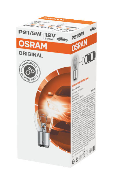 Levně OSRAM žárovka 12V P21/5W 21/5W 12V BAY15D - 1 kus (OSRAM žárovka 12V P21/5W 21/5W 12V BAY15D - 1 kus)