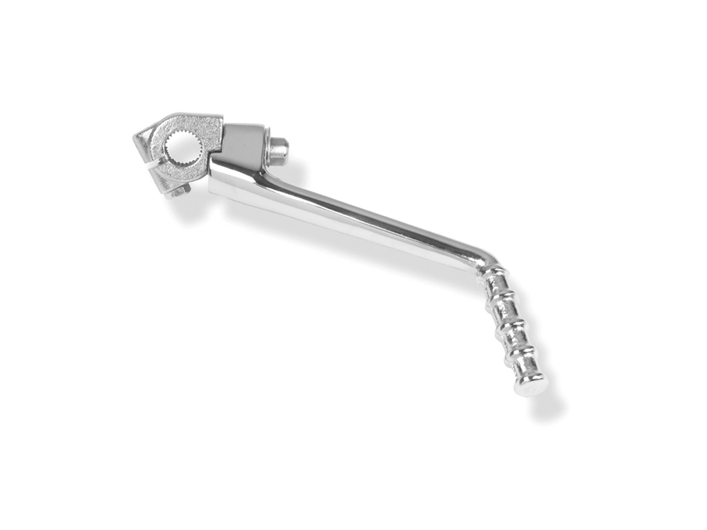 V parts (VICMA) starting lever minarelli am 6 steel chrome plated (APRILIA RX50, YAMAHA DT50) (776CR)