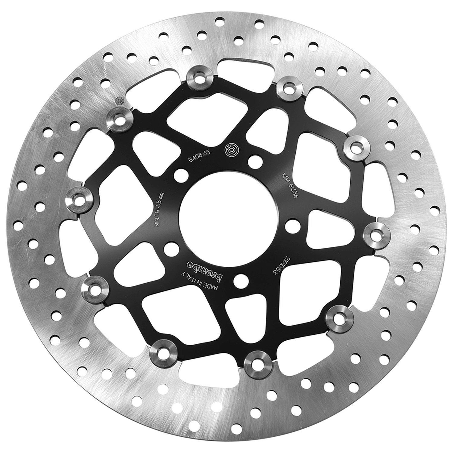 BREMBO přední plovoucí brzdový kotouč KAWASAKI KLV 1000 VERSYS '04-'05, DL 1000 V-STROM '02-'11, SV 1000 N / S '03-'07, DL 650 V-STROM '04-'06 (310X69X5MM) (5X10,5MM)