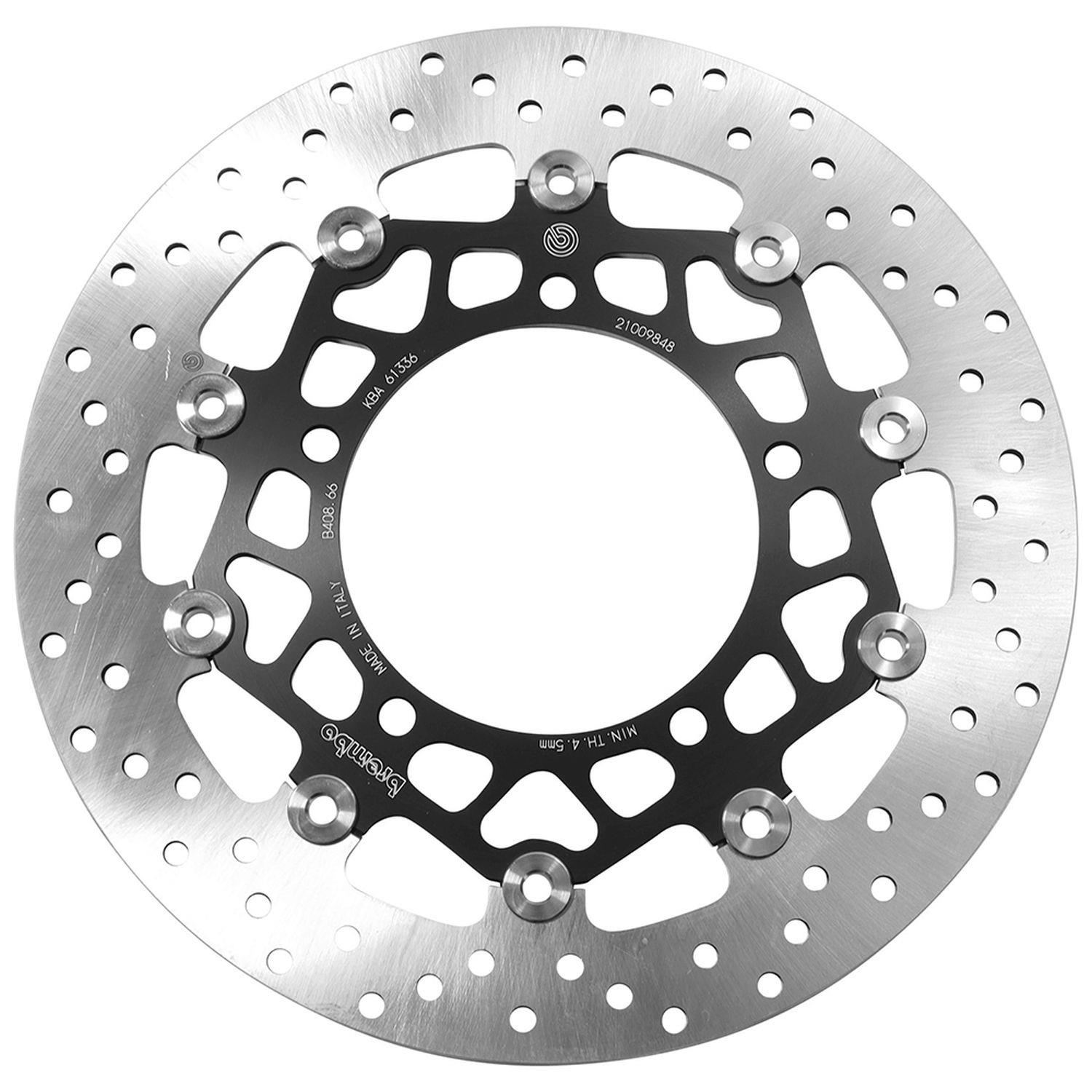 BREMBO přední plovoucí brzdový kotouč SUZUKI GSF 1250 '07-'12, GSX 1300 B-KING '08-'12, GSX 1300 R HAYABUSA '08-'17, DL 650 V-STROM '07-'24, GSX-S 750 '17-'21 (310X121X5MM) (5X10,5MM)