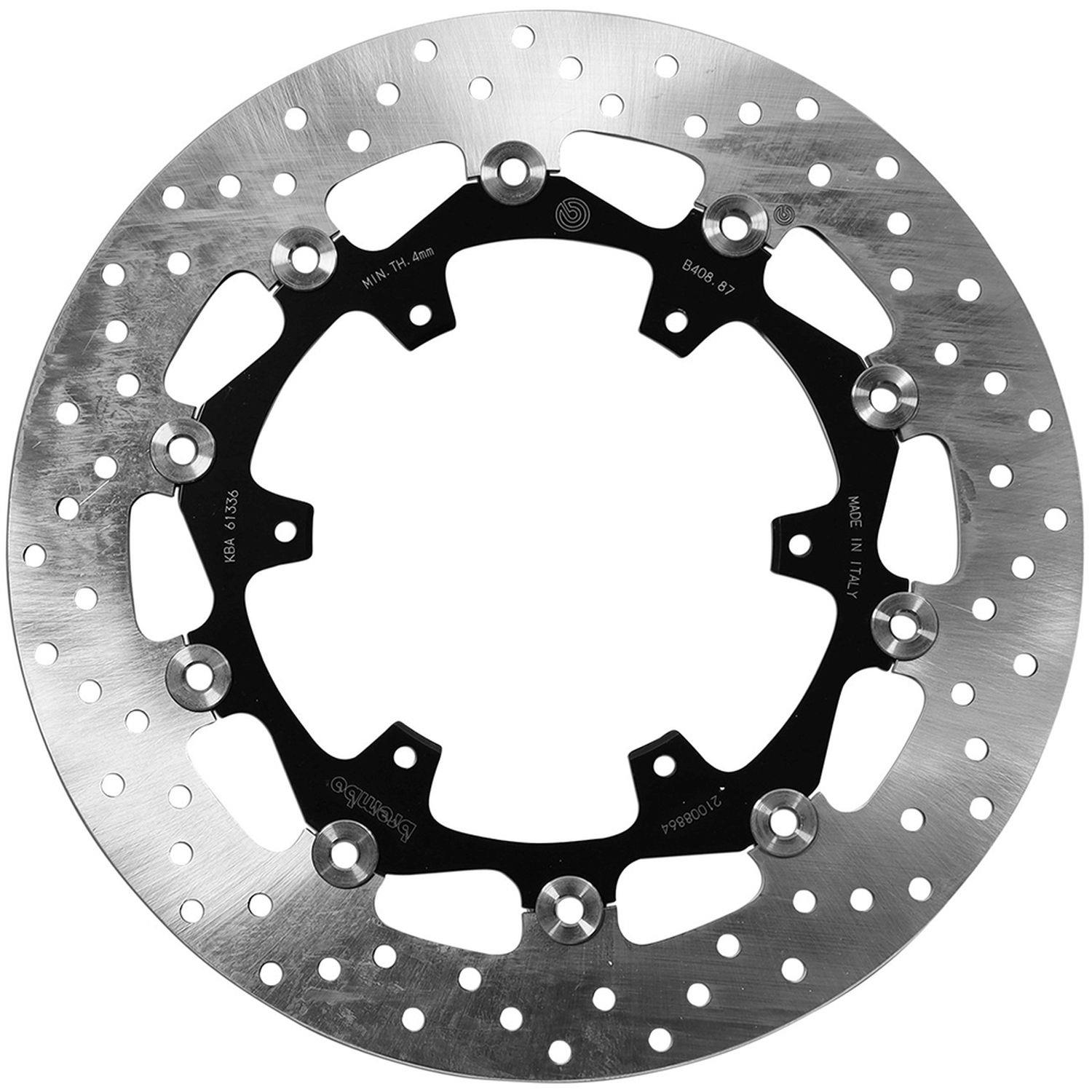 BREMBO přední plovoucí brzdový kotouč KTM 1050 ADVENTURE '15-'16, 1090 ADVENTRE '17-'19, 1290 SUPER ADVENTURE '15-'24, 790 ADVENTURE '19-'25, (320X136X4,5MM) (6X6,5MM)
