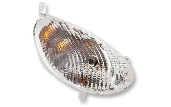 V PARTS (VICMA) blinkr levé přední barva blinkru bílá MBK Ypravý YAMAHA YP 125/150/180 1998-2019 (7914)