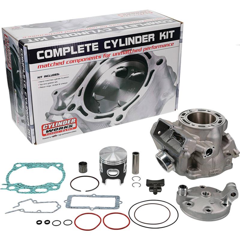 Levně CYLINDER WORKS kompletní válec YAMAHA YZ 250 99-25 2T, FANTIC XX 250 22-25 (66,40 mm) NICASIL ( píst 22584 B / C, CYLINDER, top end, ventil, hlava )