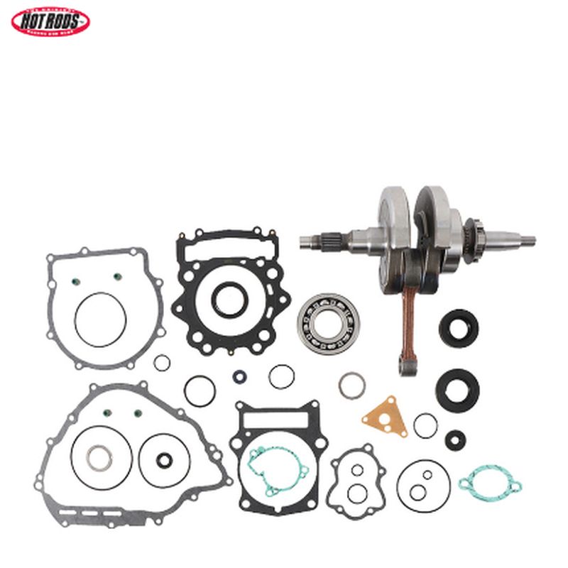 HOT RODS opravná sada spodní části motoru YAMAHA YFM 700F GRIZZLY 07-13, YXM 700 VIKING 14-20, YXR 700 RHINO 08-13 (kliková hřídel, ložiska, těsnění, těsnění)