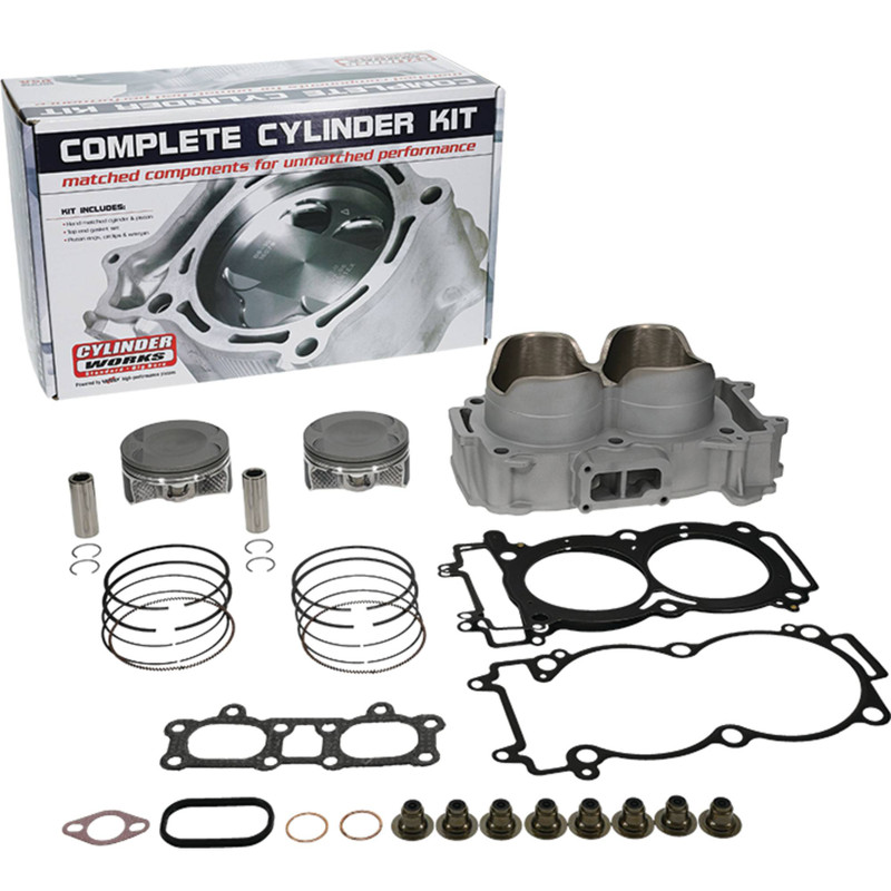 Levně CYLINDER WORKS kompletní válec POLARIS ACE 900XC 17-19, RANGER 900XP/CREW 17-19, RZR 900 17-23 STANDARD (93,00 mm) (2X píst 24398, CYLINDER, top end)