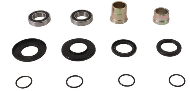 Levně PIVOT WORKS sada ložisek s pouzdry vodotěsnými předního kola KAWASAKI KX125 04-05, KX250 04-05, KX250F 04-05 (PIVOT WORKS sada ložisek s pouzdry)