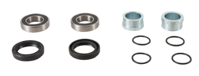PIVOT WORKS sada ložisek s pouzdry vodotěsnými předního kola KTM 200/250/300/380/400 SX 00-02 (PIVOT WORKS sada ložisek s pouzdry vodotěsnými)
