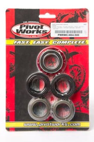Levně PIVOT WORKS sada ložisek s pouzdry vodotěsnými kola zadního HONDA CRF 25R 04-24, CR 125R 02-07, CRF 450R 02-24 (PIVOT WORKS sada ložisek s pouzdry)