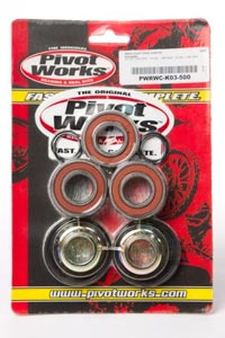 Levně PIVOT WORKS sada ložisek s pouzdry vodotěsnými kola zadního KAWASAKI KX125 97-02, KX250 97-02, KX500 97-04 (PIVOT WORKS sada ložisek s pouzdry)