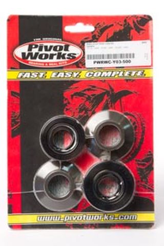 Levně PIVOT WORKS sada ložisek s pouzdry vodotěsnými kola zadního YAMAHA WR426F 02, YZ125 02, YZ250 02, YZ426F 02 (PIVOT WORKS sada ložisek s pouzdry)