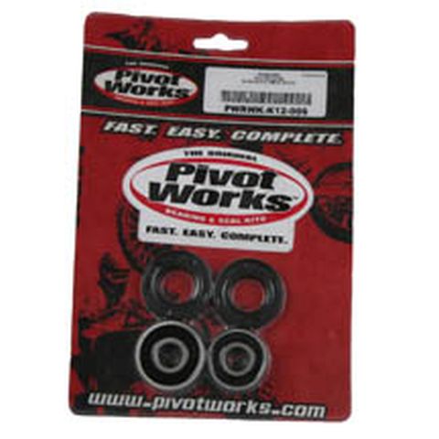 PIVOT WORKS ložiska kola přední s těsněními KAWASAKI KX65 00-22, KX80 98-00, KX85 01-22, KX85 BIG WHEEL 01-18 zadní KAWASAKI KX65 00-24, SUZUKI RM60 03, RM65 03-05