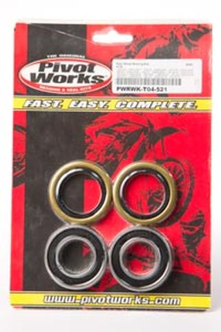 PIVOT WORKS ložiska zadního kola s těsnícími prvky KTM SX/SXF 125/250/350/450 98-23, EXC/EXCF 125/250/300/350/450 98-23 HUSQVARNA TC/FC/FE/TE 14-23,